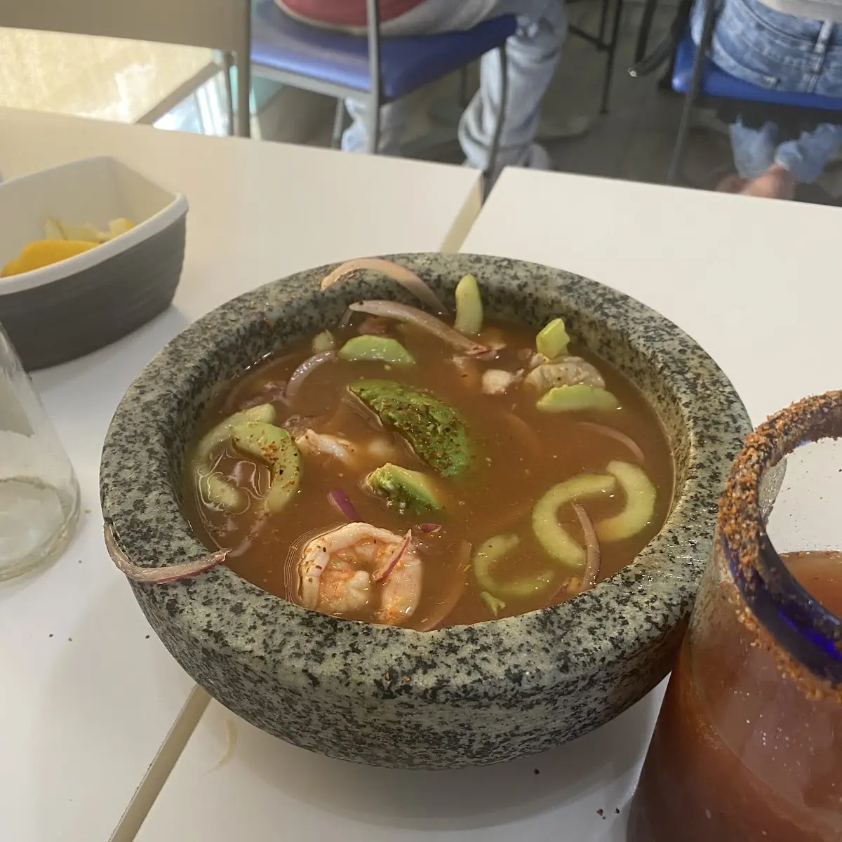 Seafood Molcajete
