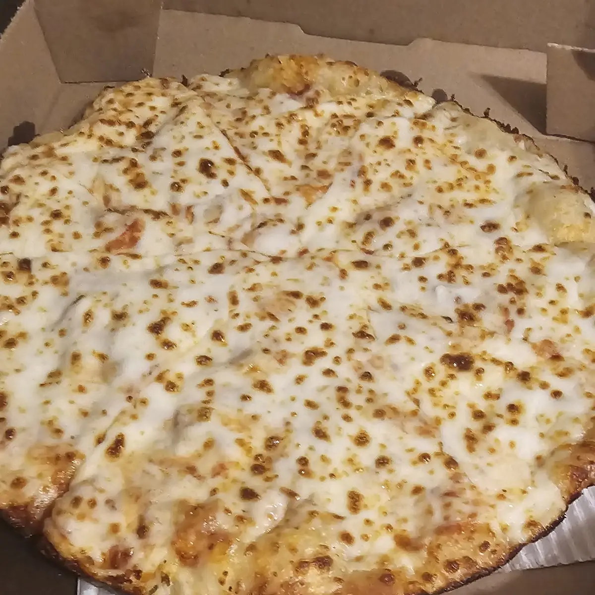 Pan Pizza Extra Cheese Light Sauce