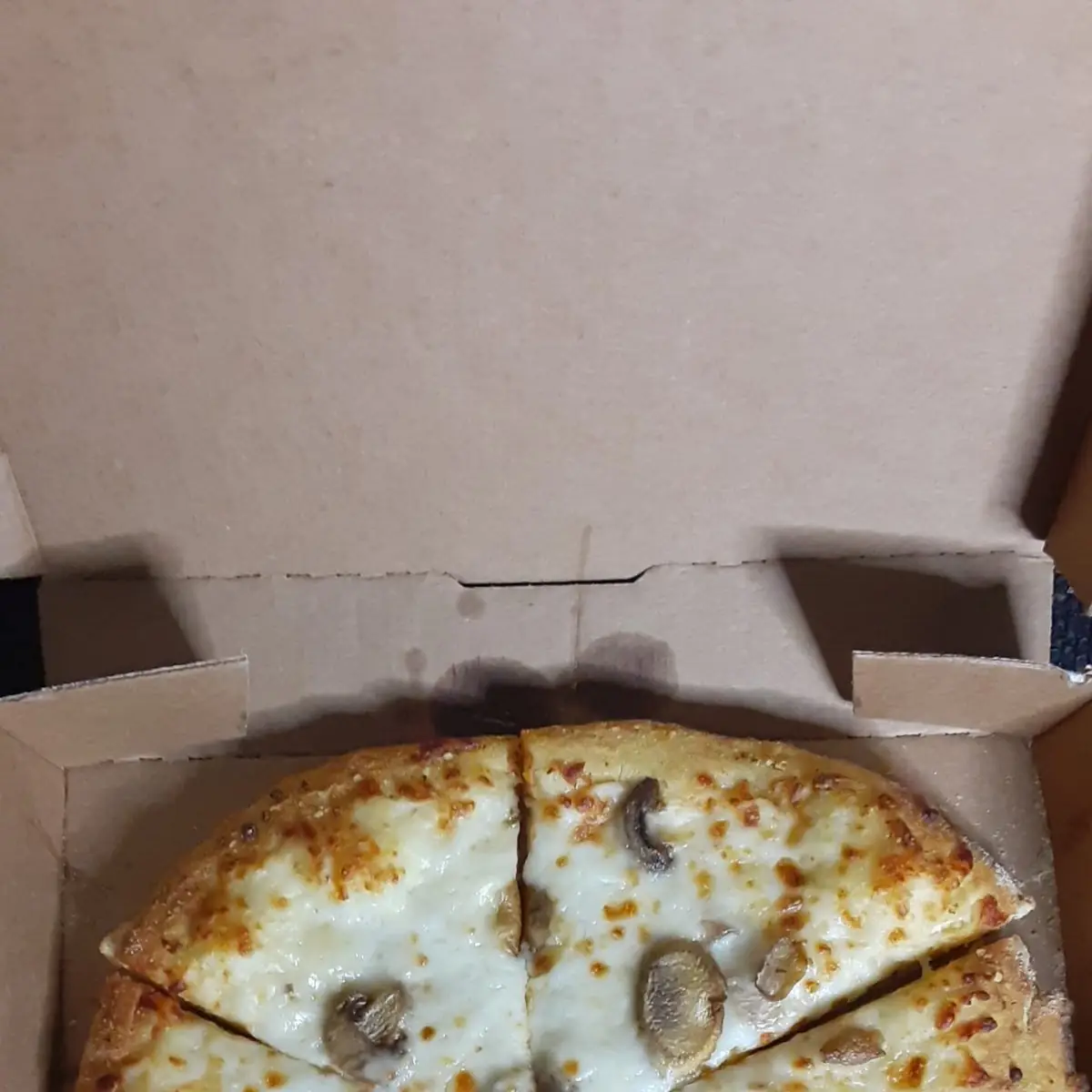 Small Mushroom Pizza