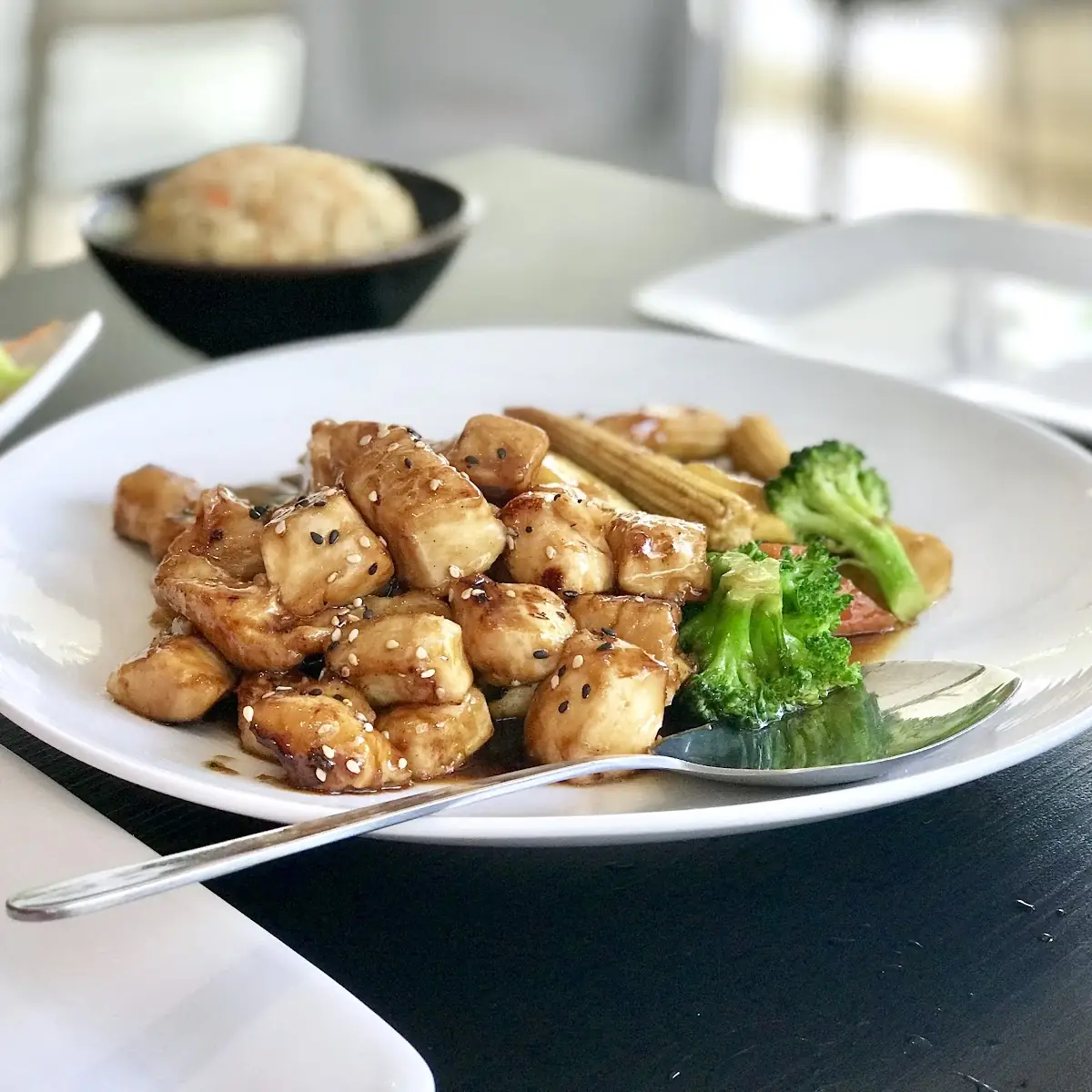 Sesame Teriyaki Chicken with Vegetables