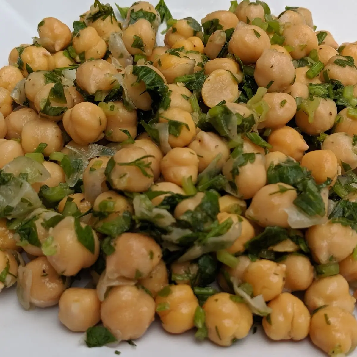 Chick Pea Salad No Bread Included