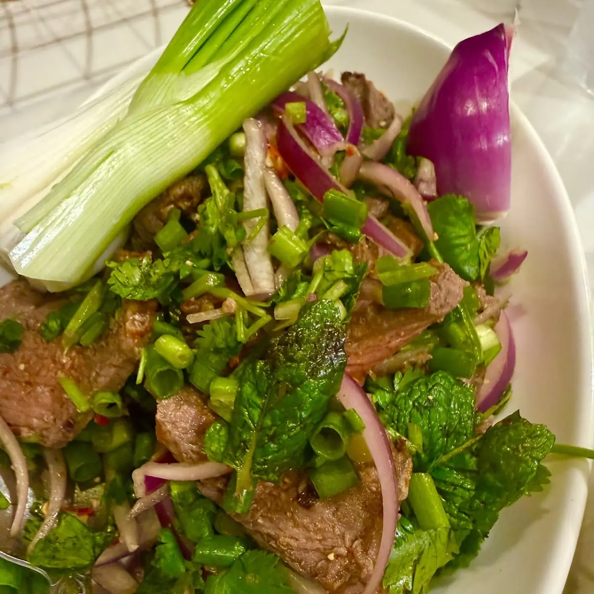 Nua Num Tok Sliced Beef Larb