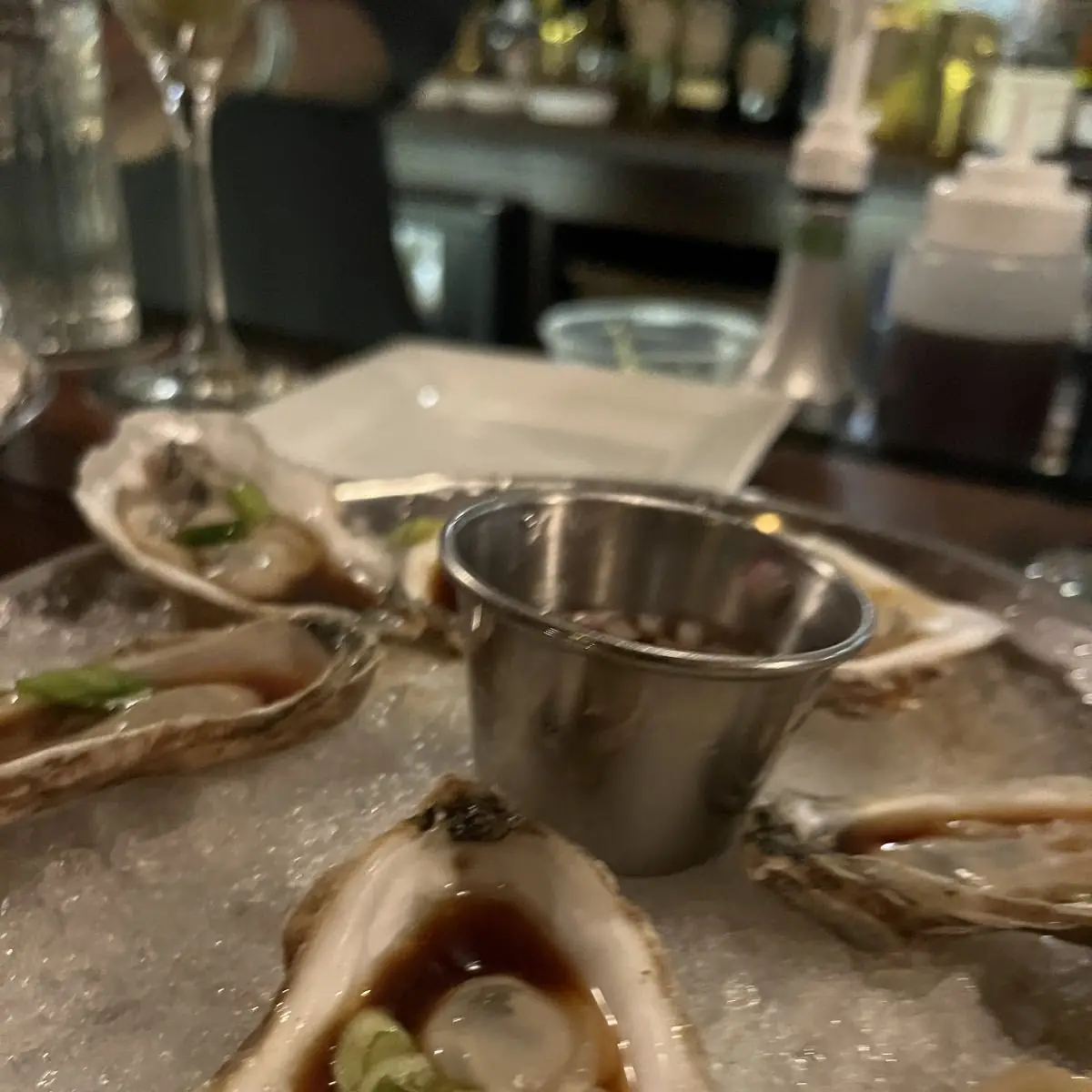 Raw Oysters on the Half Shell