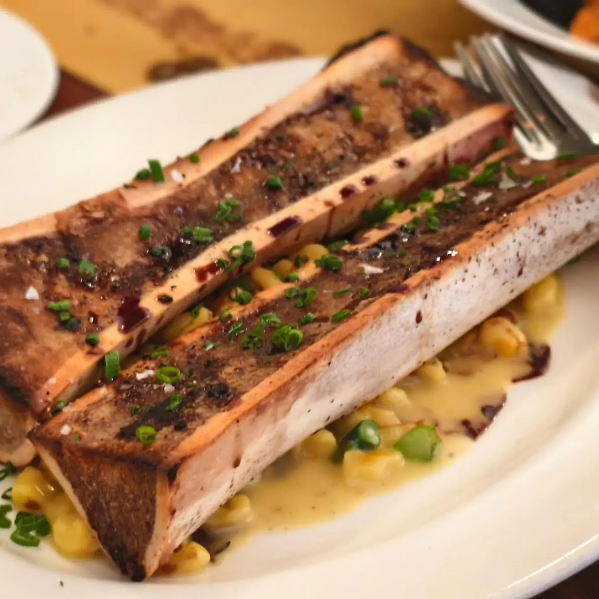 Roasted Veal Bone Marrow