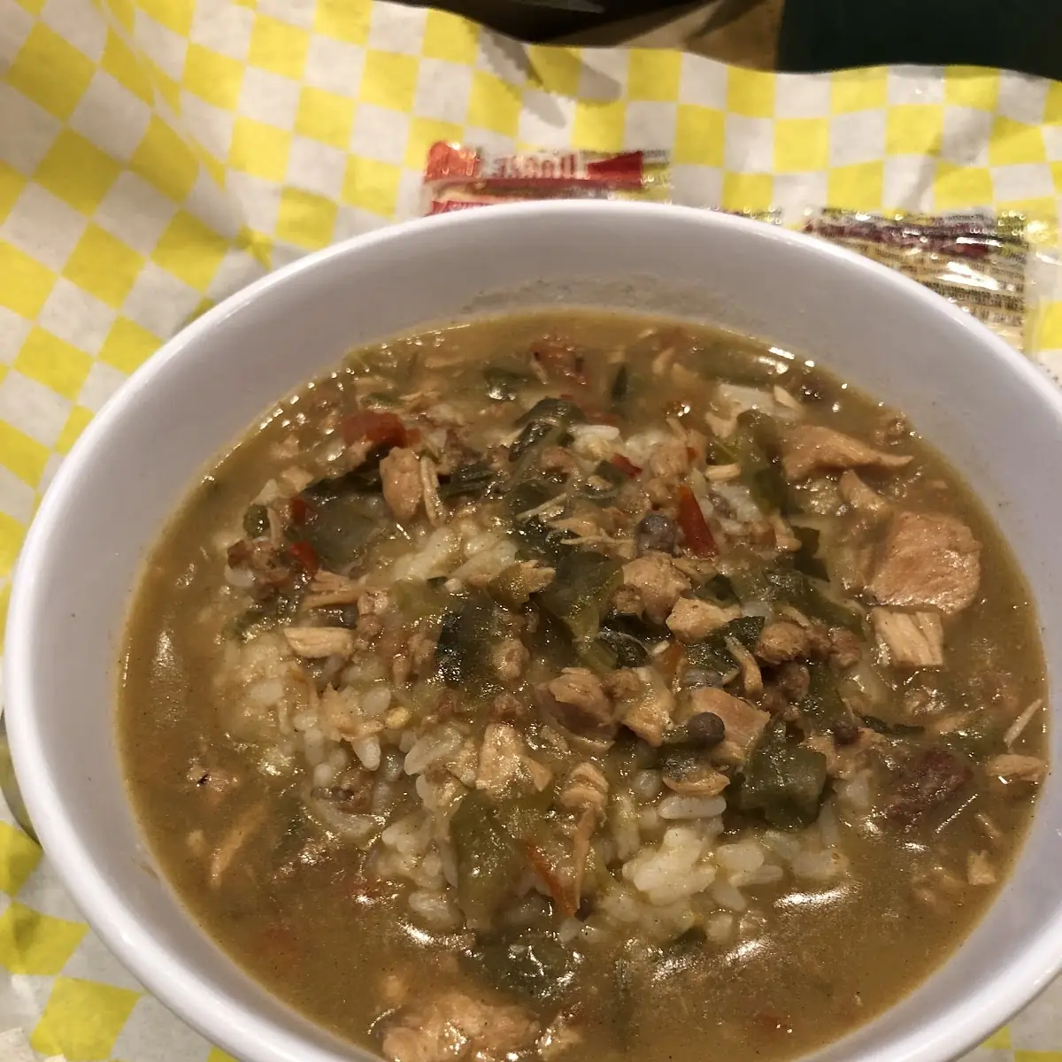 Gumbo with White Rice