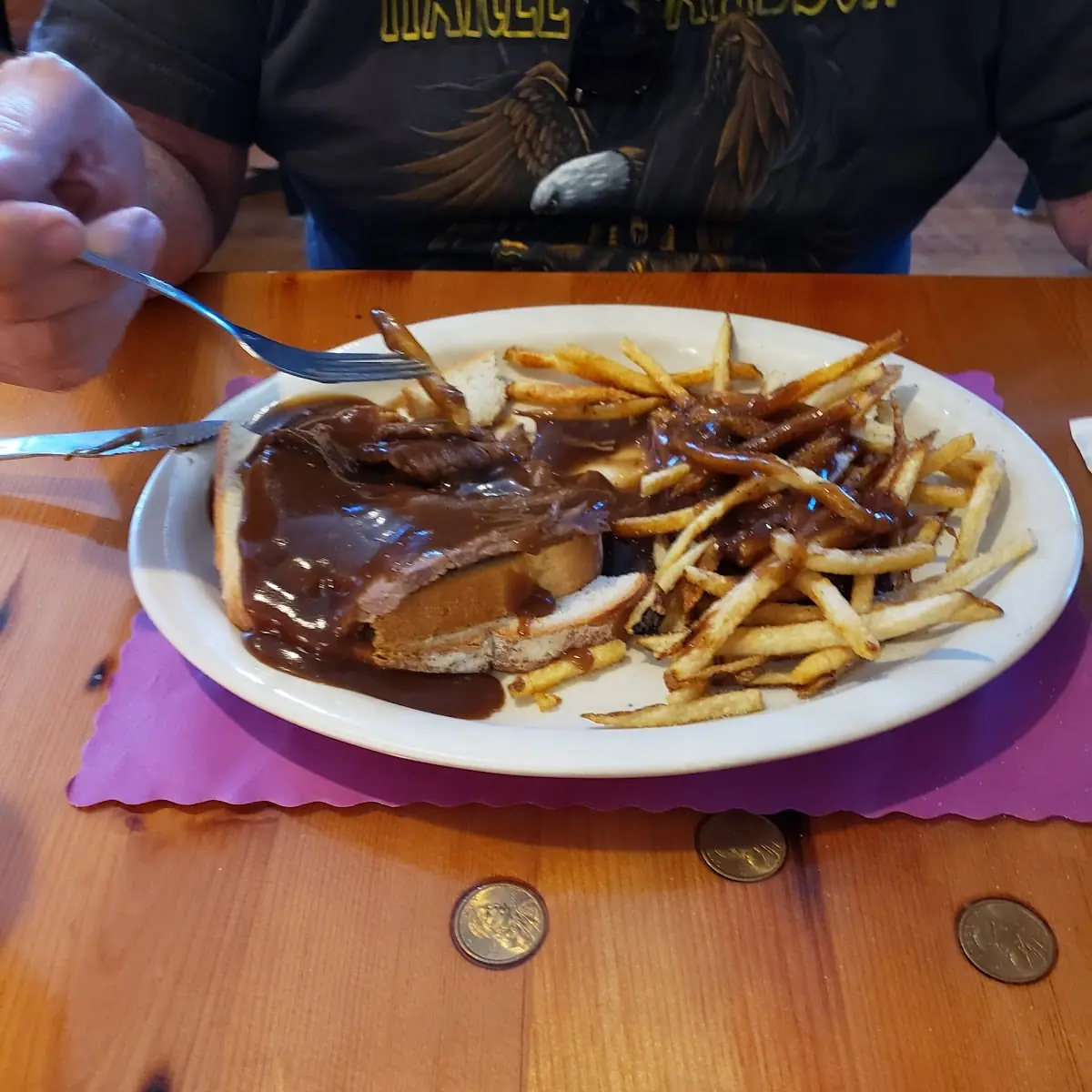 Hot Roast Beef Sandwich