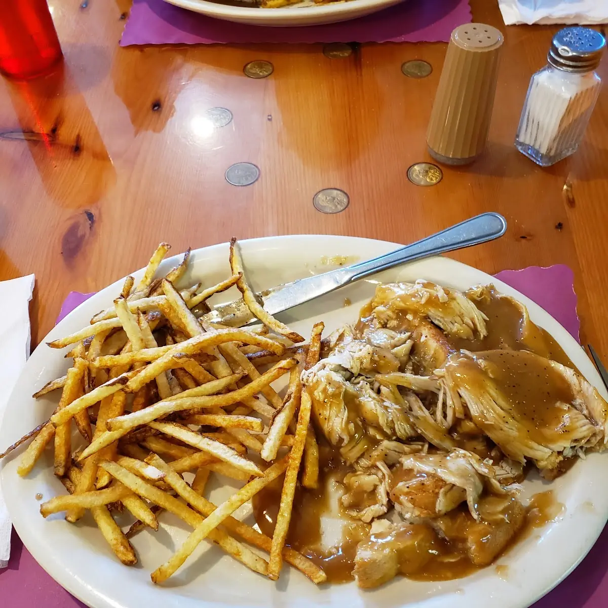 Open Faced Turkey Sandwich