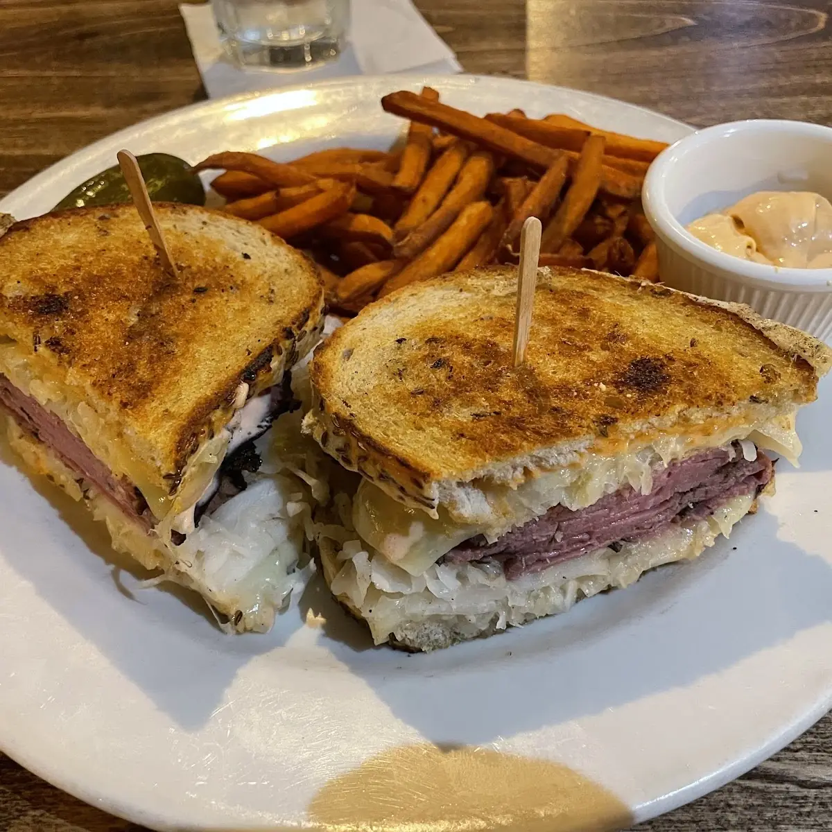 Max's Classic Reuben Sandwich