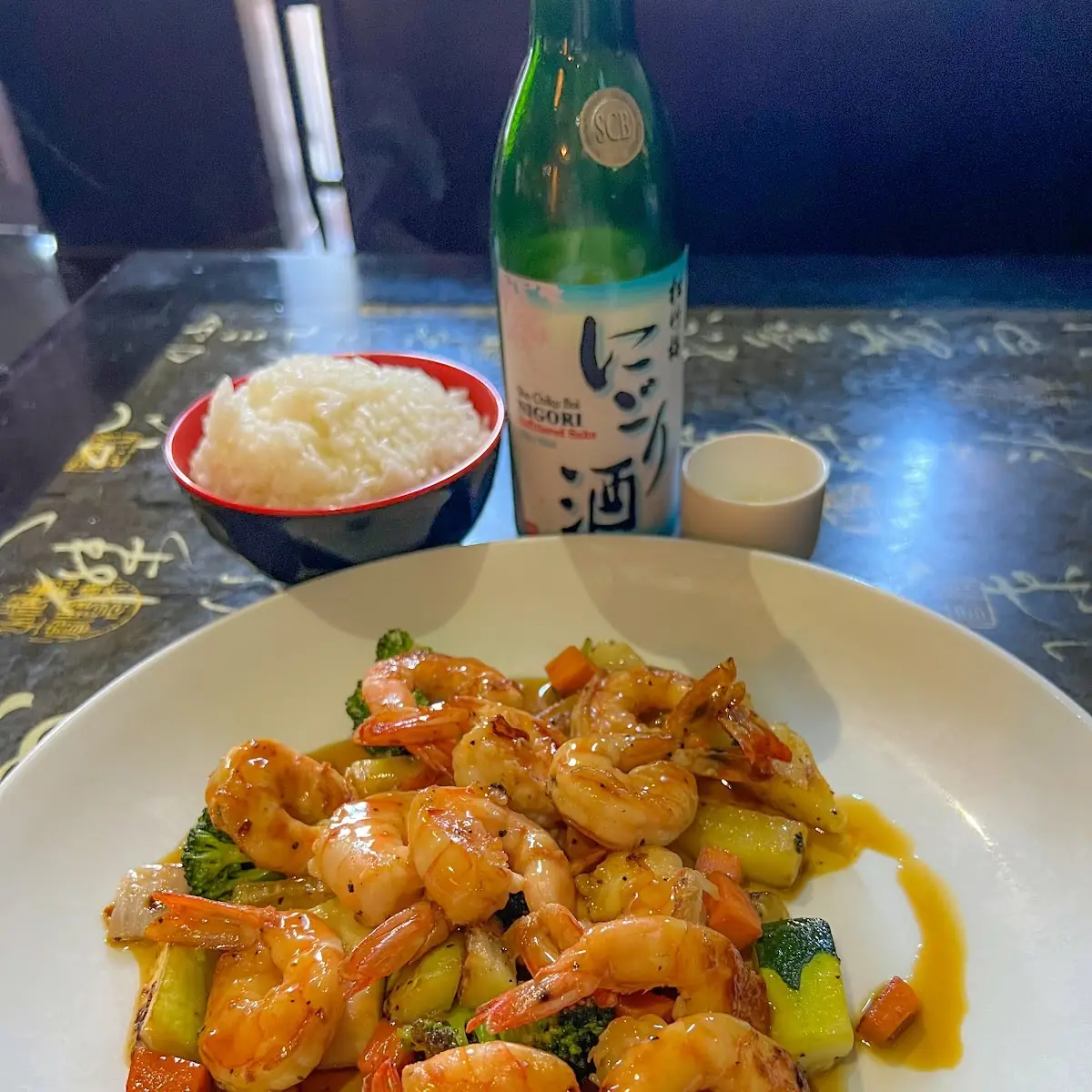 Shrimp Teriyaki
