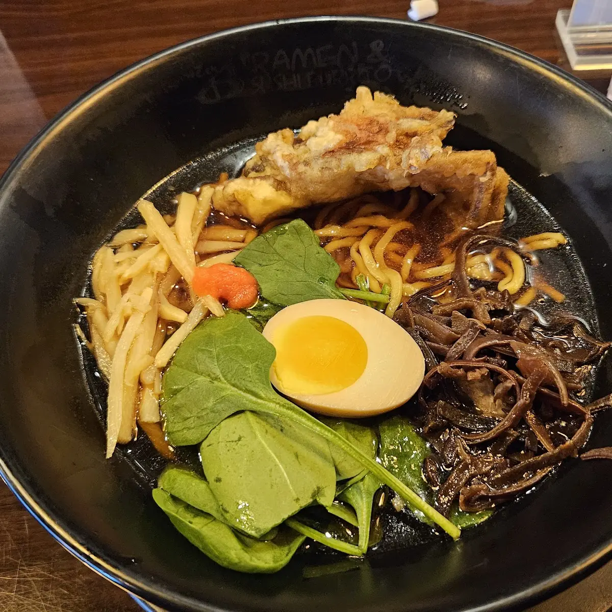 Fried Soft Shell Crab Ramen