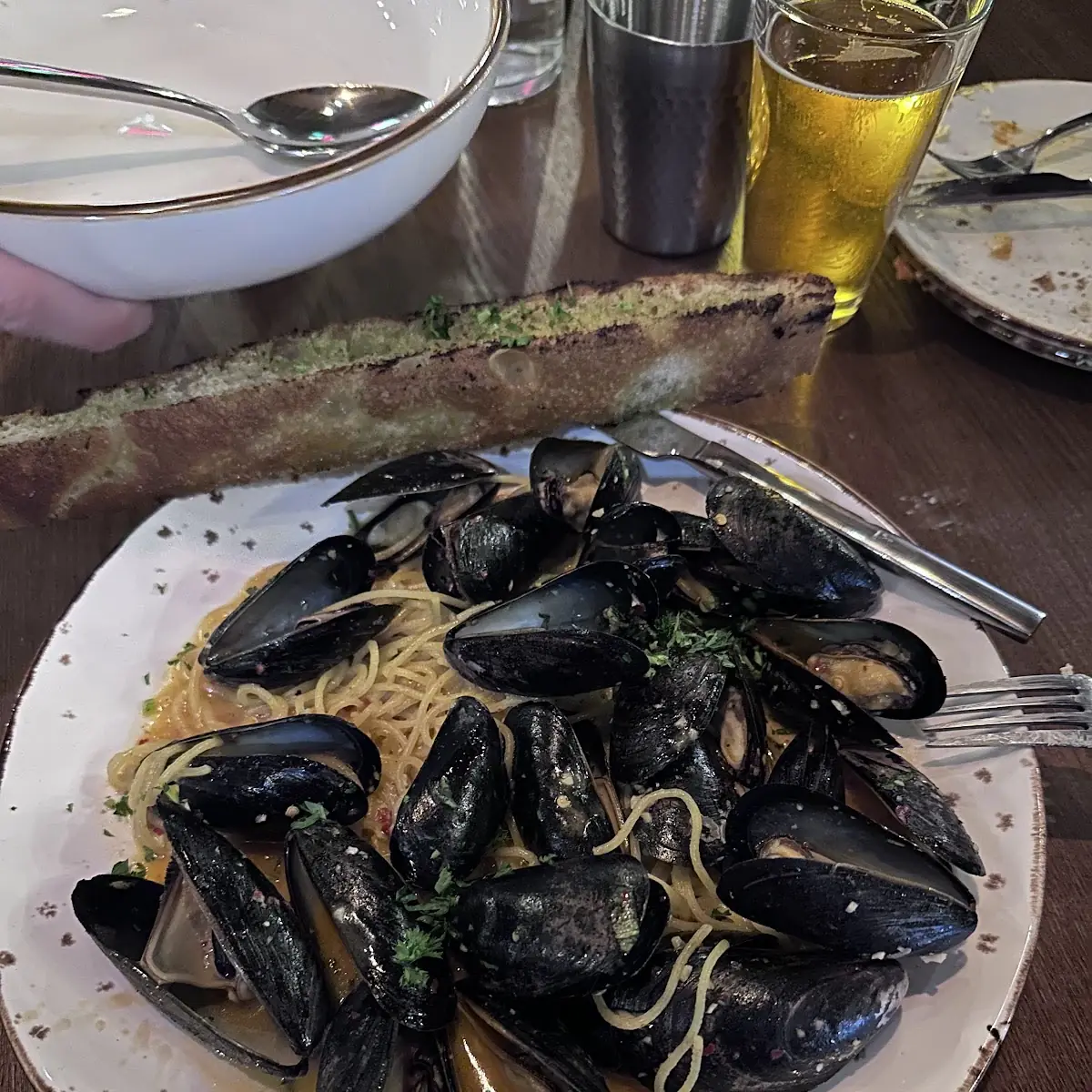 Clam Spaghetti Puttanesca