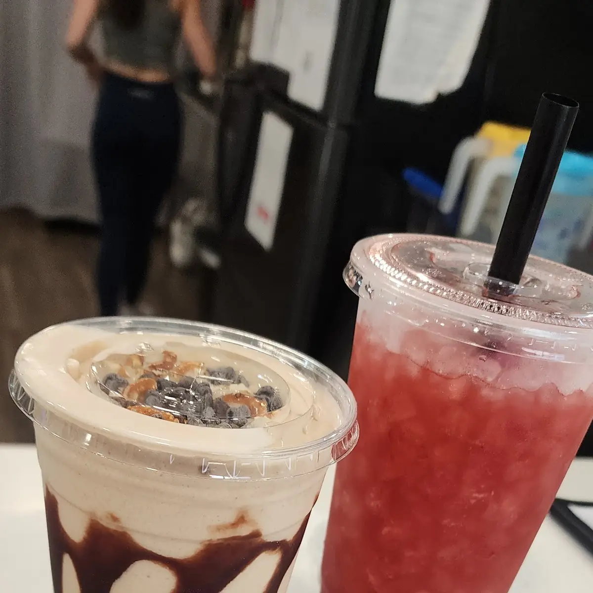 Take 5 Shake and Dragon Fruit Refresher Tea