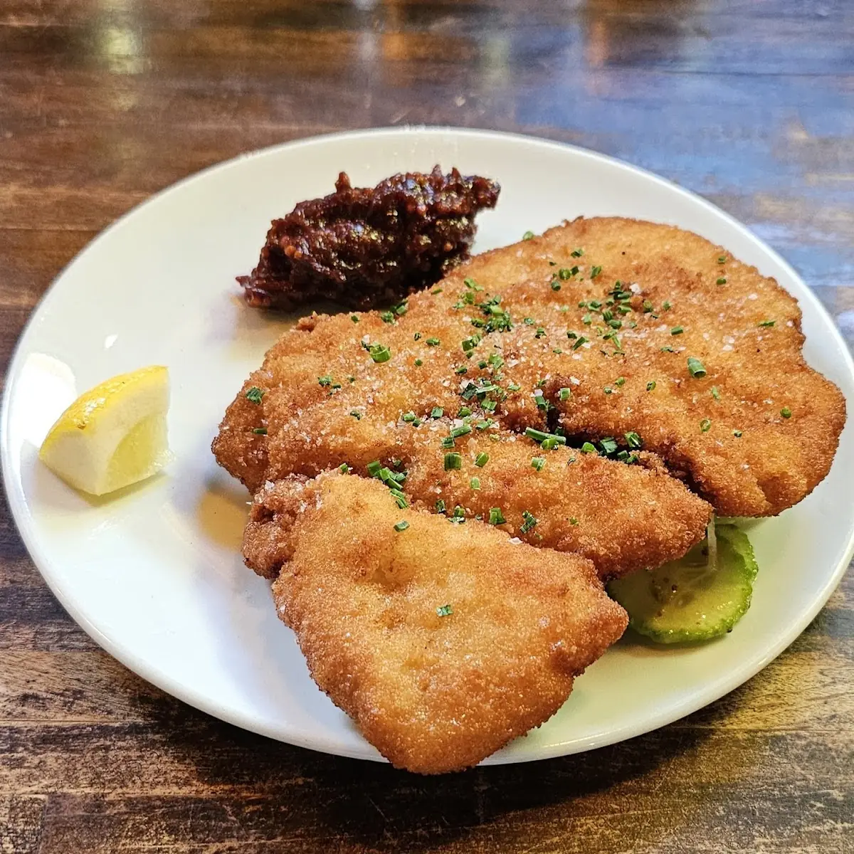 Pork Schnitzel with Potato Salad