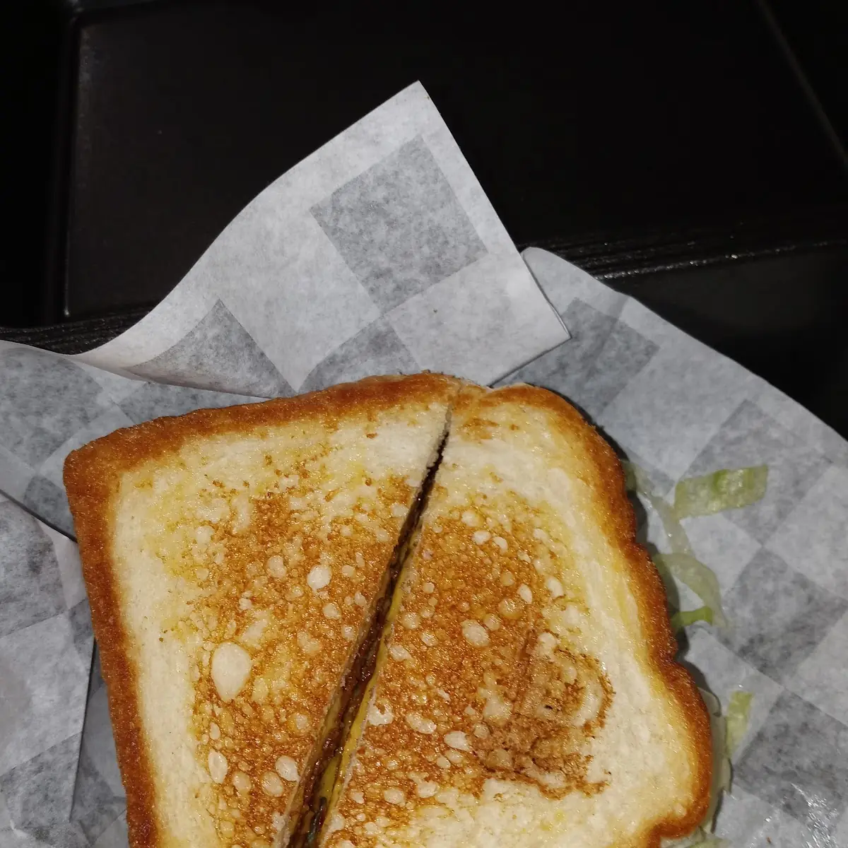 Cheeseburger on Texas Toast