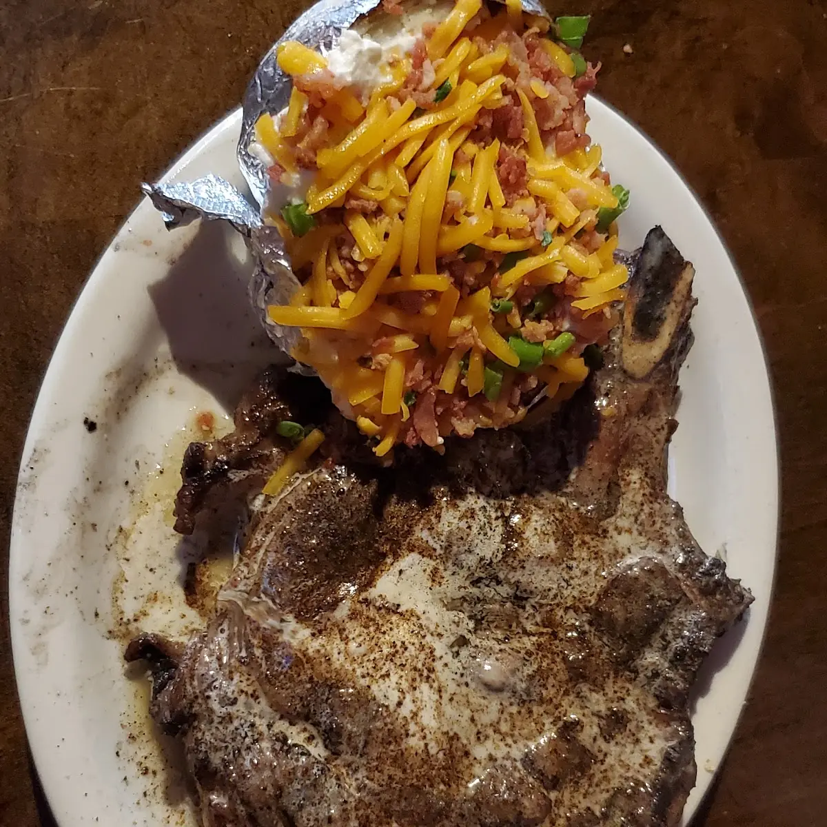 Bone in Rib Eye Steak