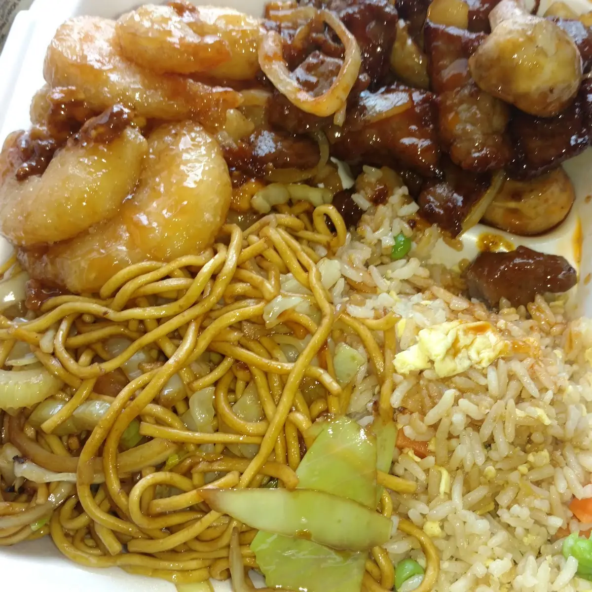 Shrimp and Beef Fried Rice