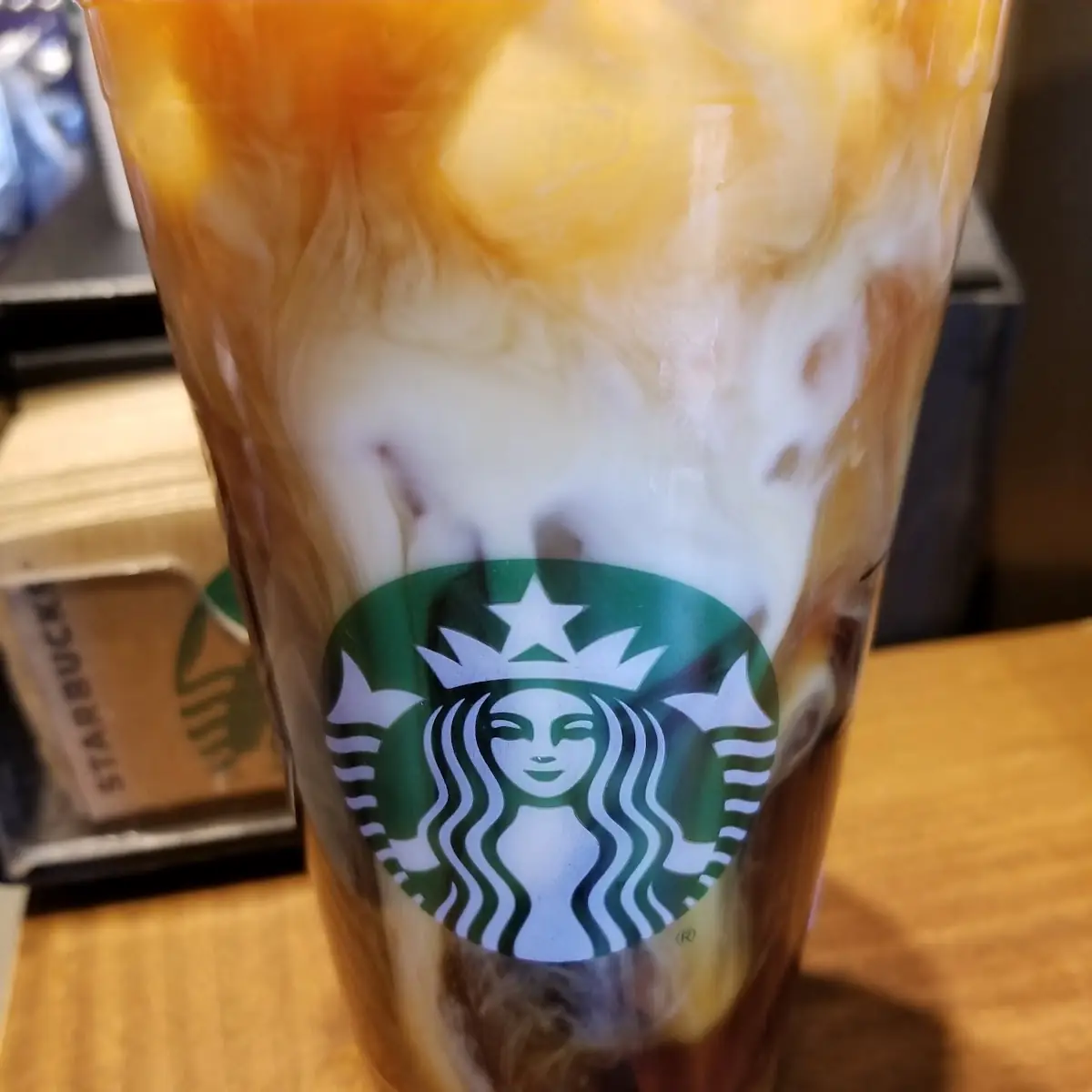 Ice Coffee with Almond Milk
