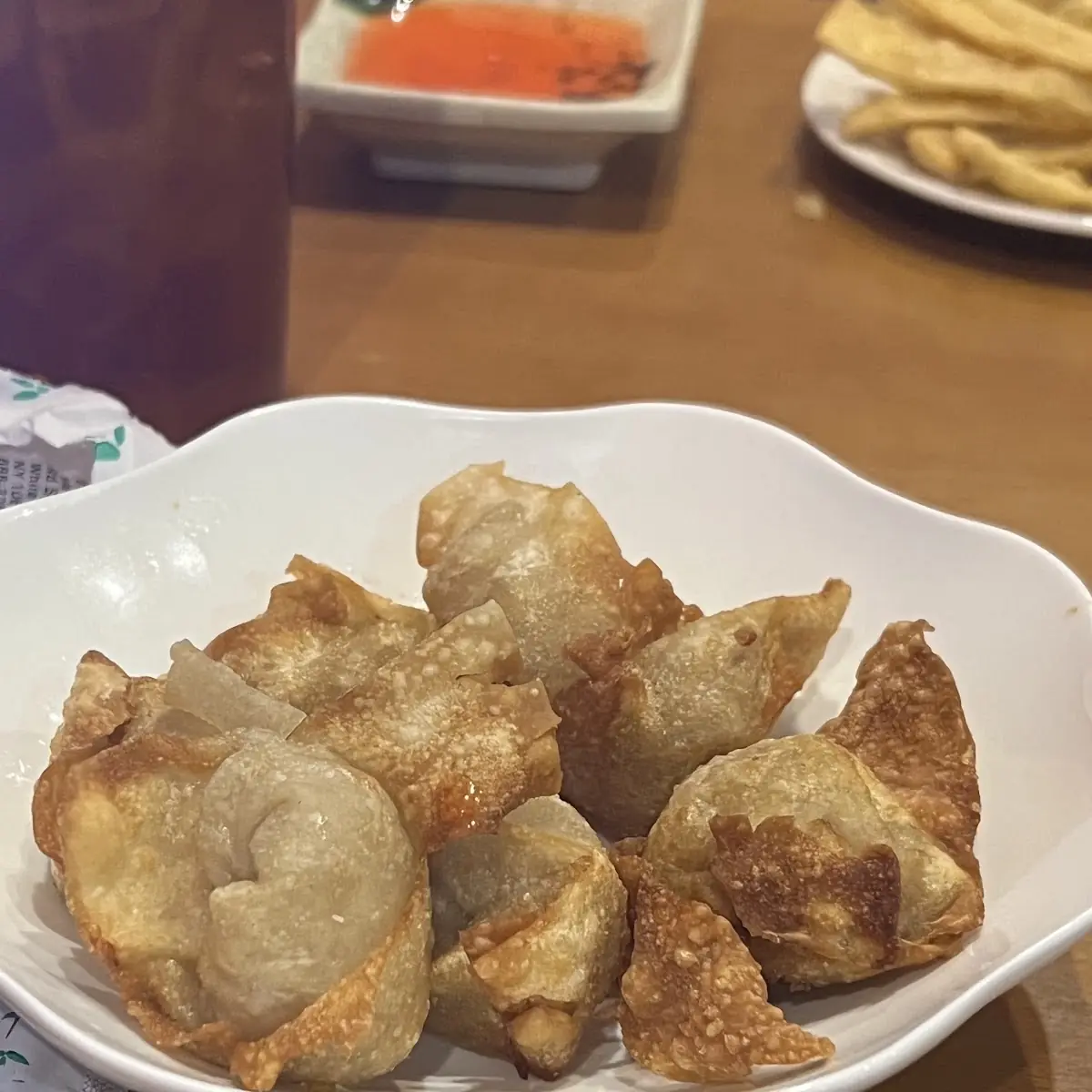 Fried Chicken Dumpling Appetizer