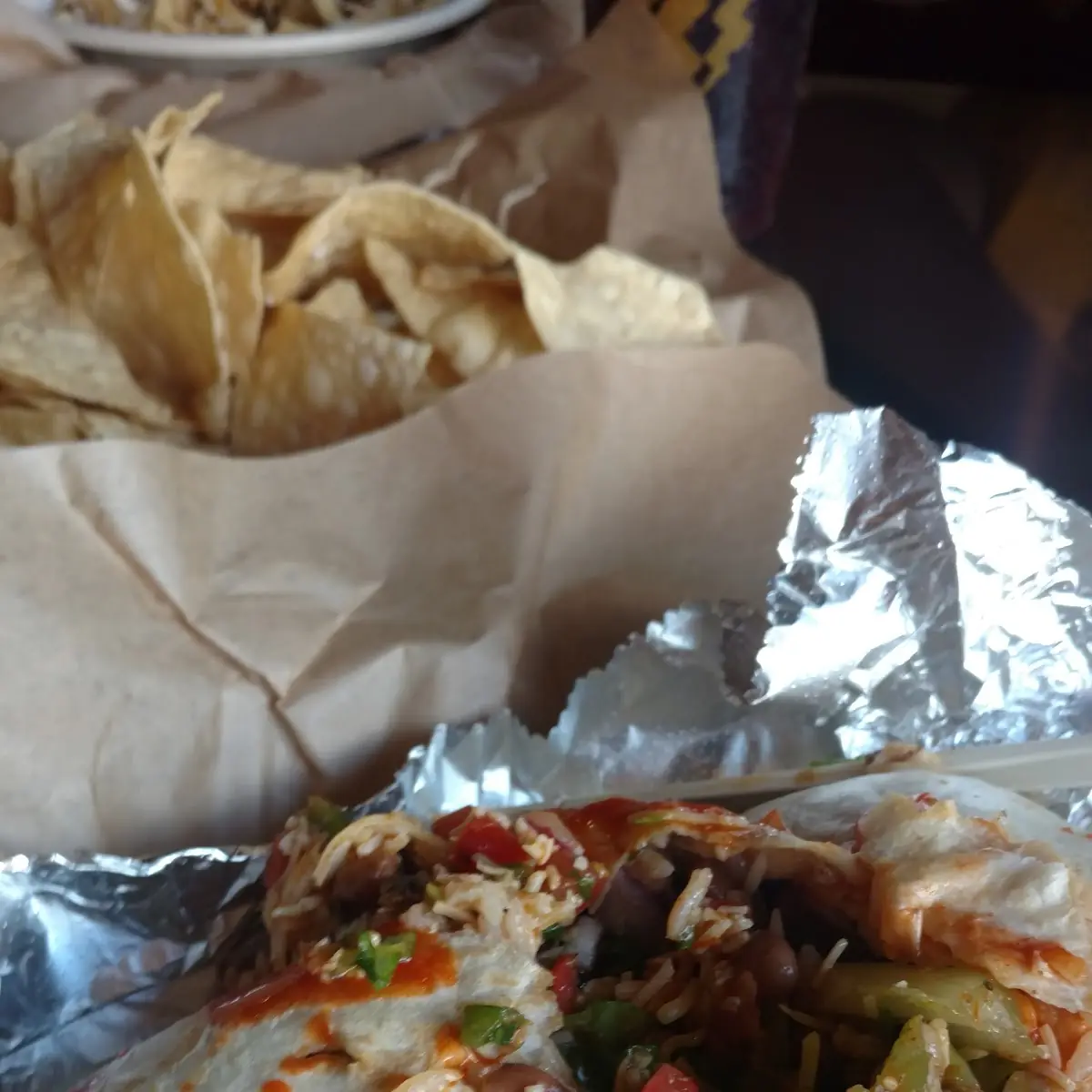 Adobo Chicken Burrito