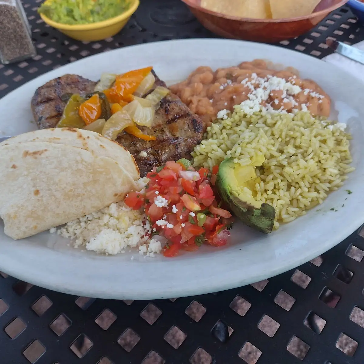Carne Asada Dinner