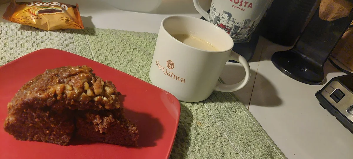 Date Cake Slice