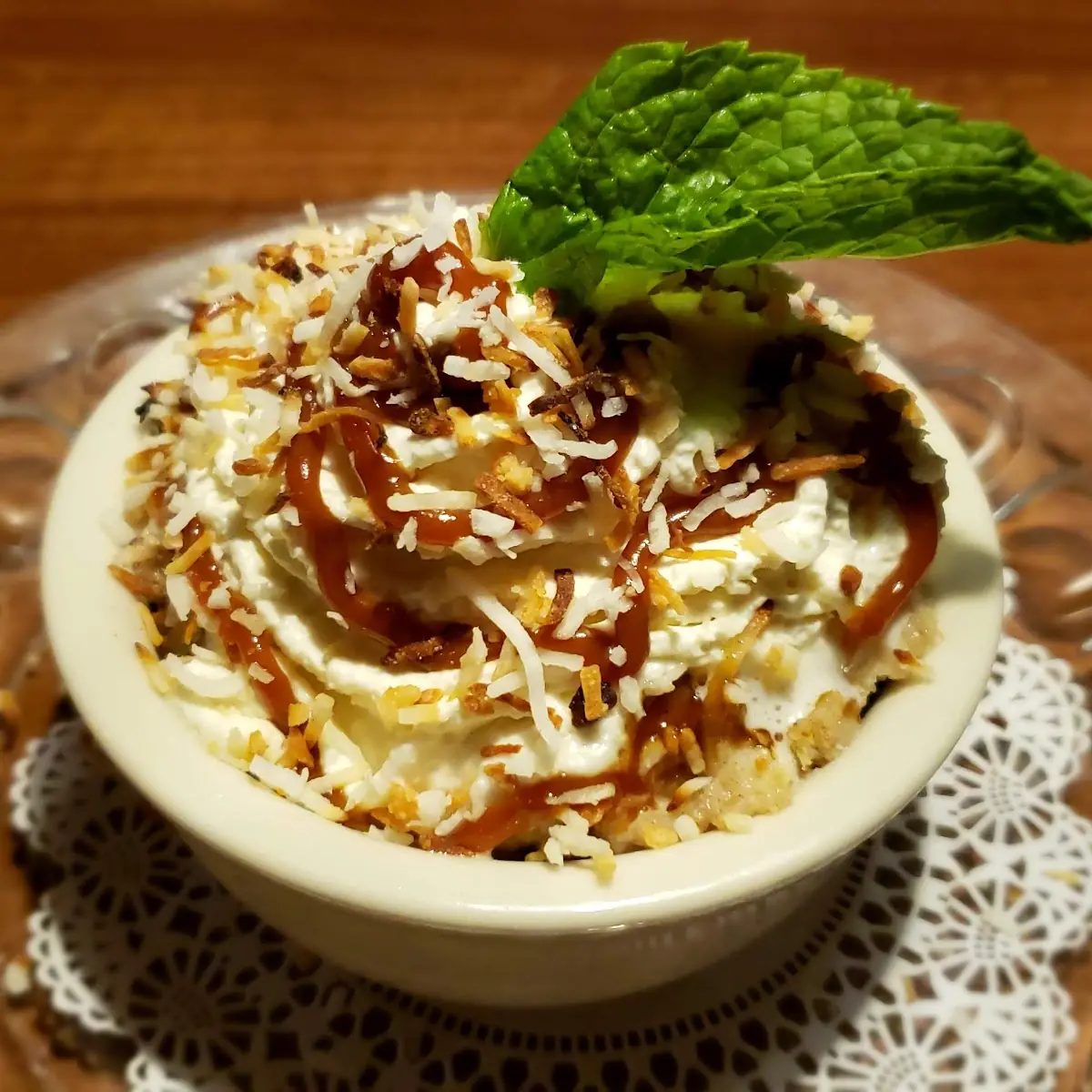 Coconut Bread Pudding