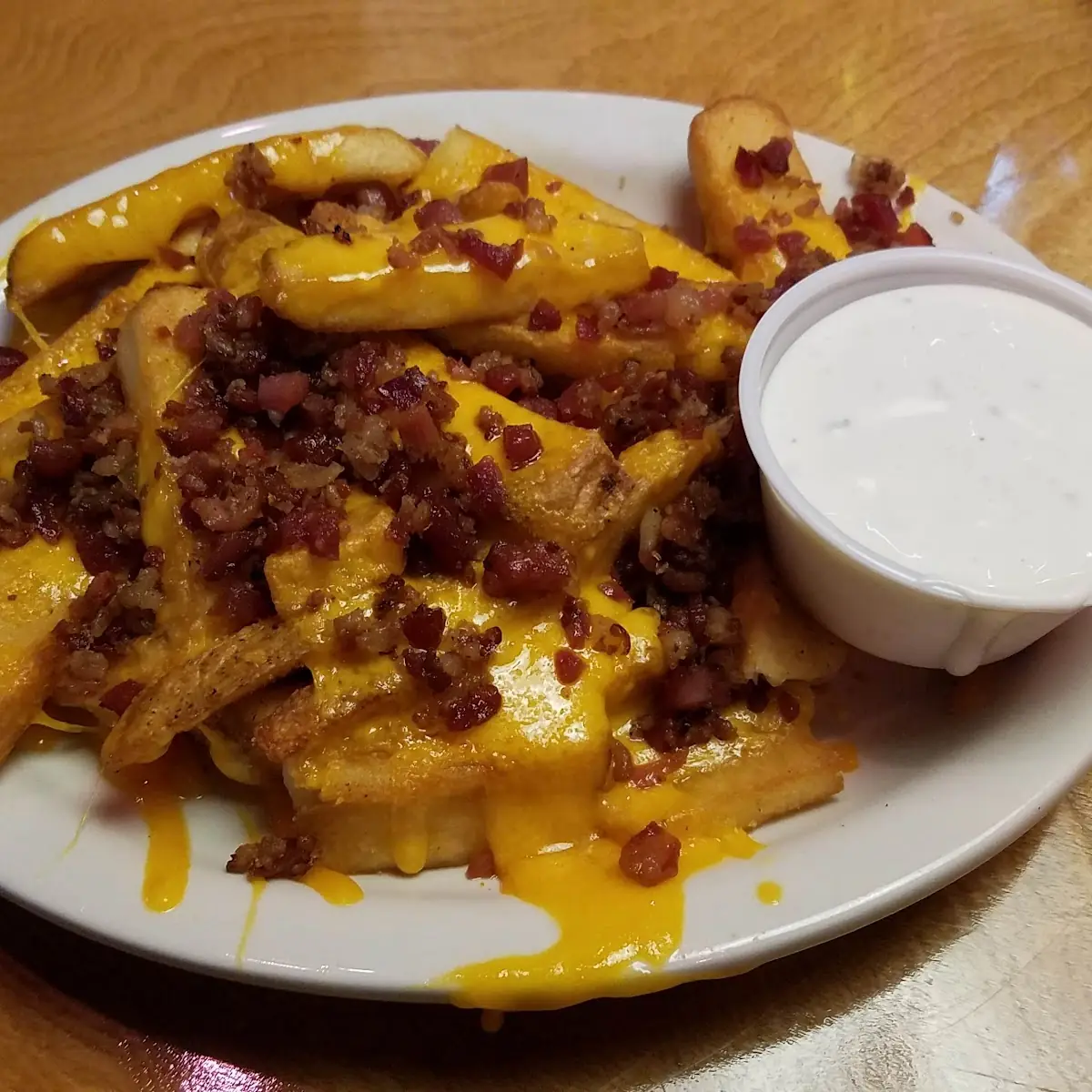 Cheese Fries with Bacon