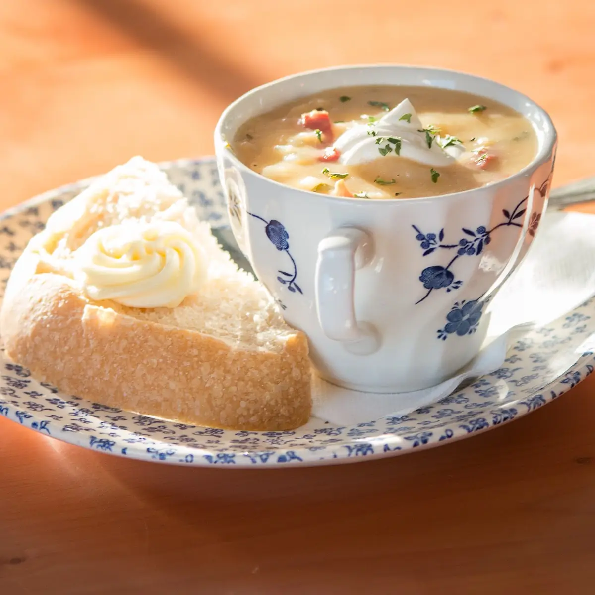 Homemade Soup & Bread