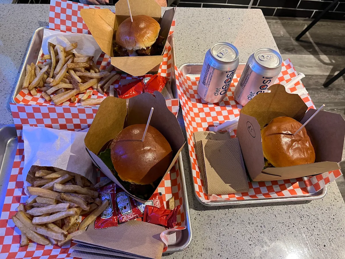 Classic Burger Combo, The Burger Bros (CENTRAL PARKWAY)