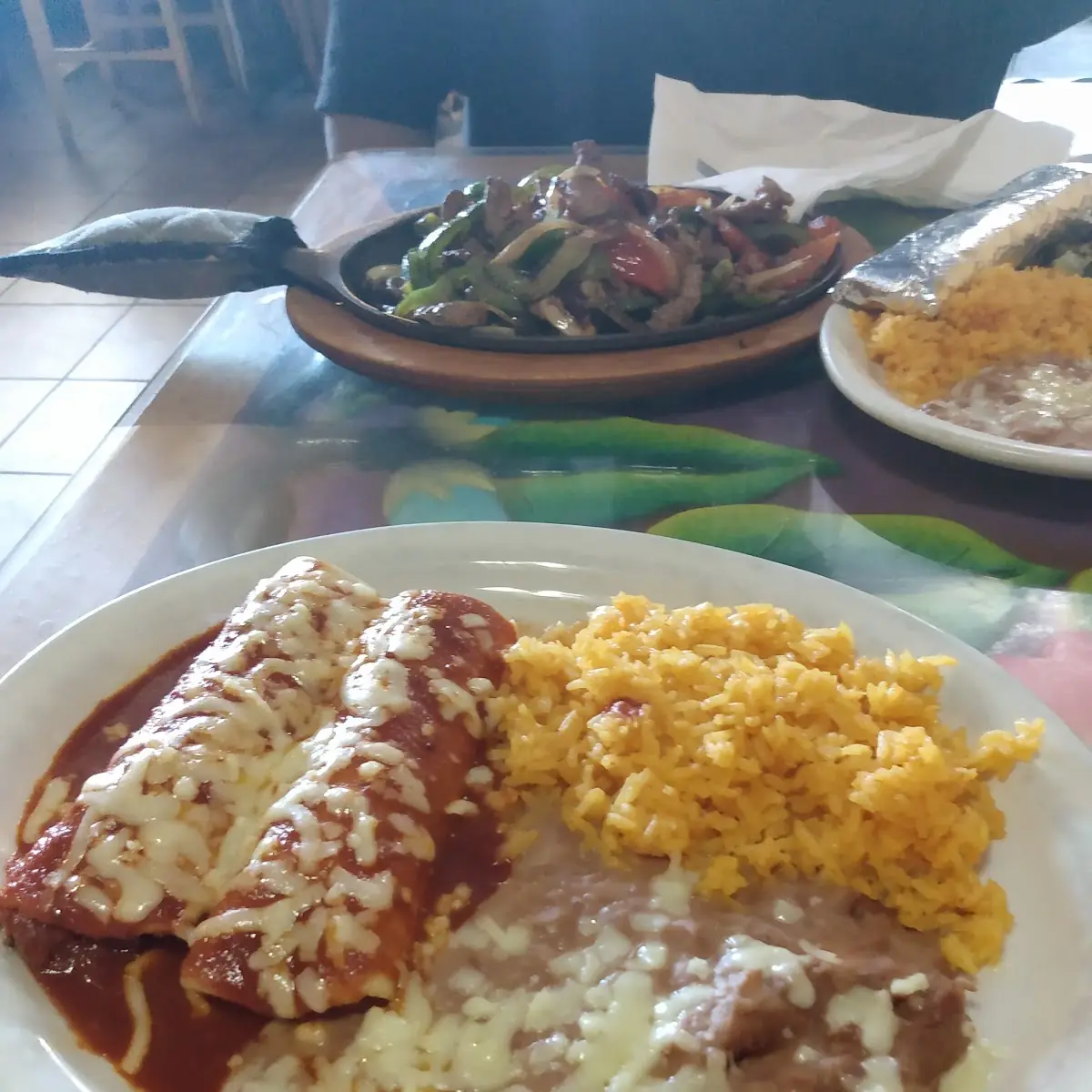 Enchilada Rice and Beans