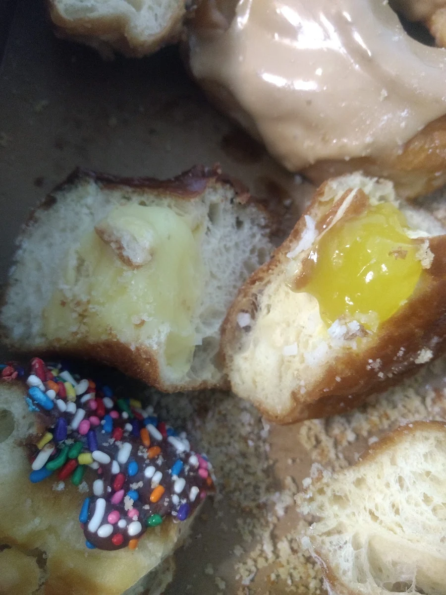 Lemon Filled and Custard Filled
