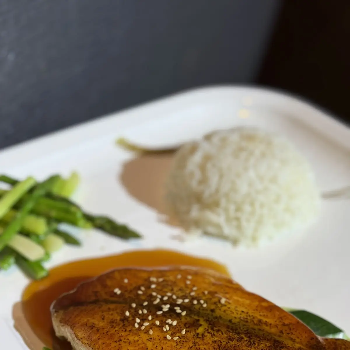 Salmon Teriyaki Entrée