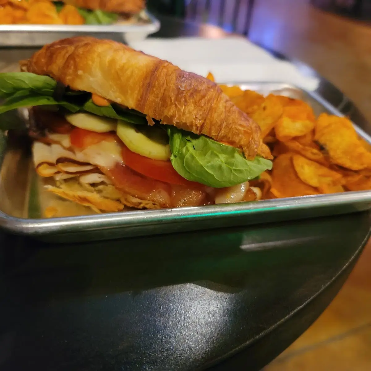 Turkey Bacon Croissant Sandwich