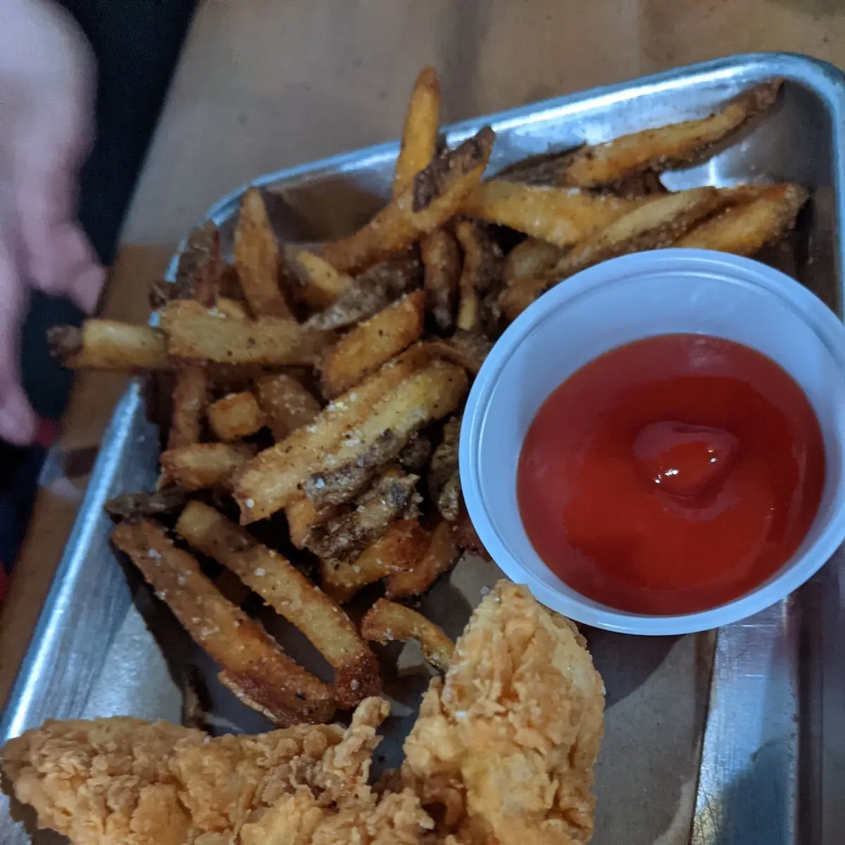 Half-Order Chicken Tenders and Fries