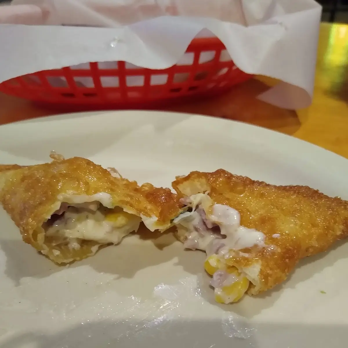 Duck Cream Cheese Wontons