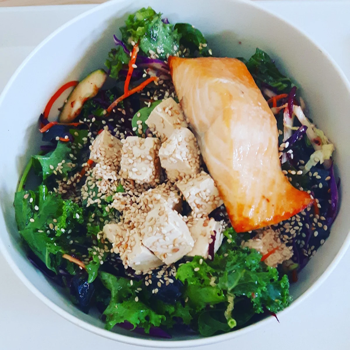 Roast Salmon Kimchi