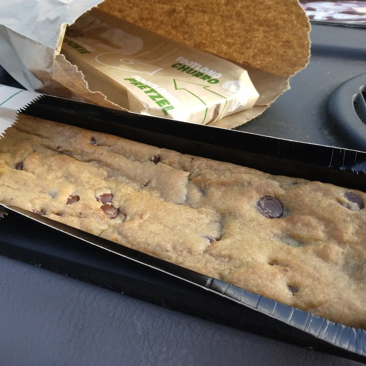 Subway Footlong Cookie