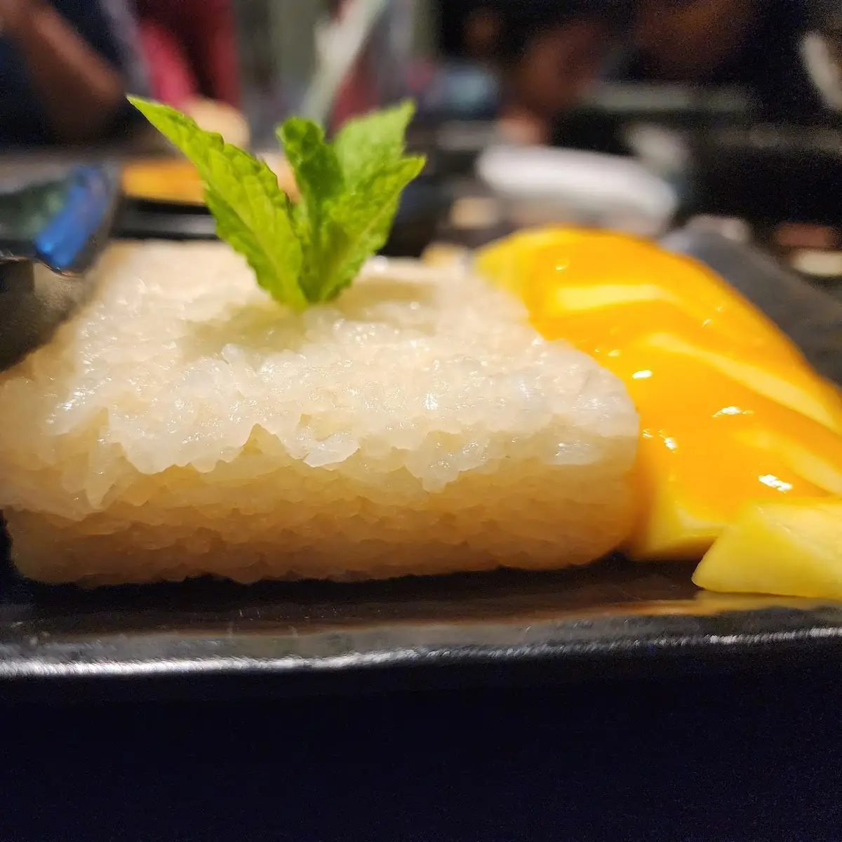 Mango Sticky Rice with Mango