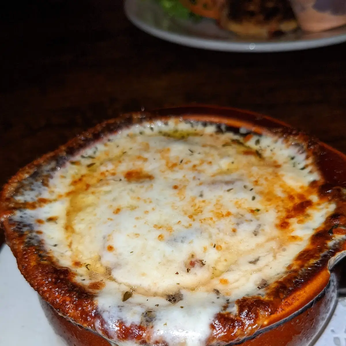 French Onion Soup Au Gratin Fresh Roll