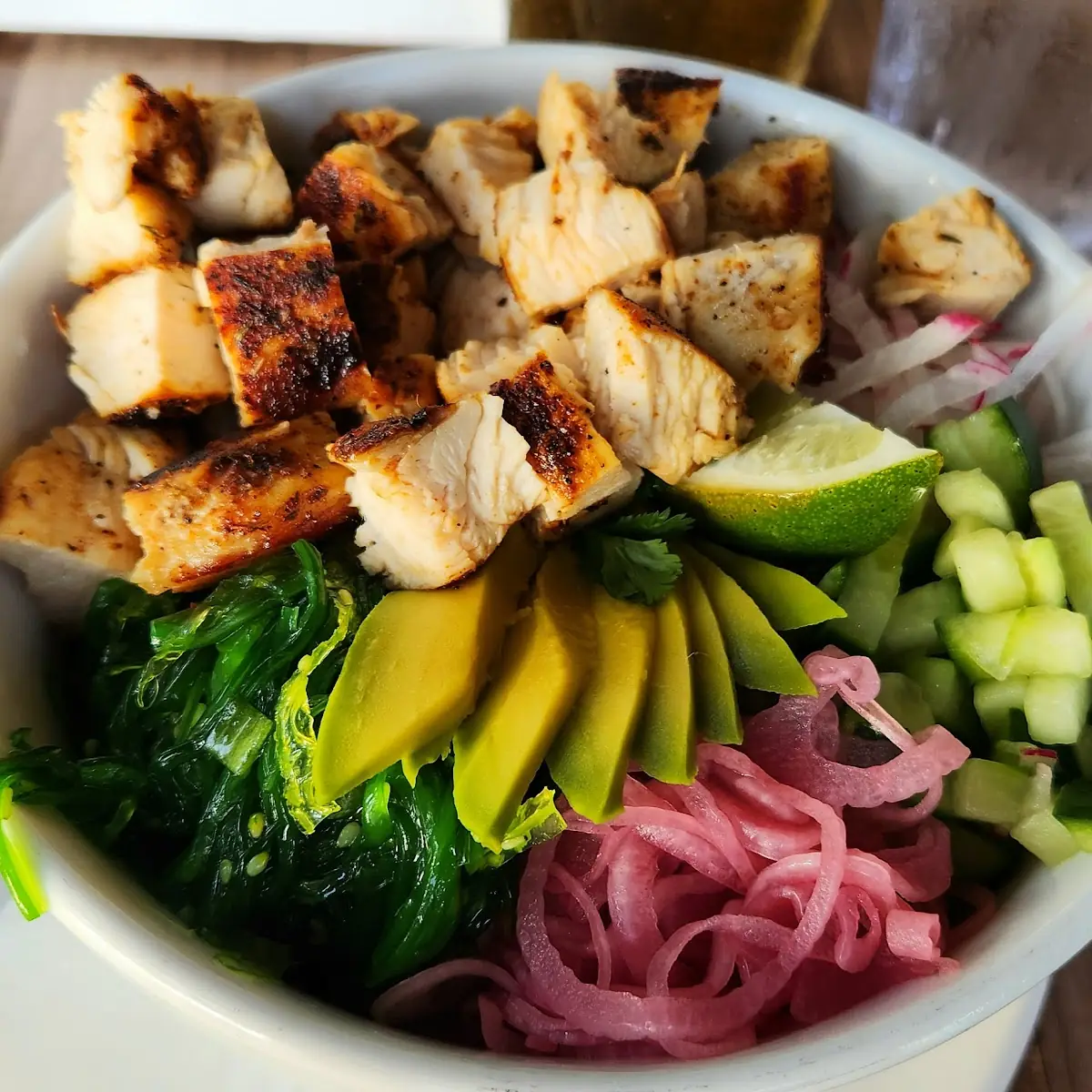 Chicken Poke Bowl