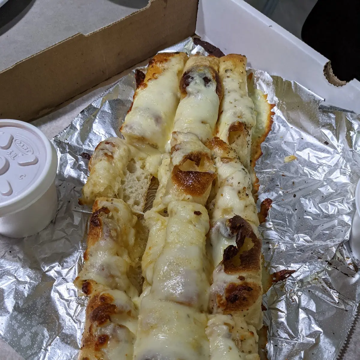 Bread Sticks with Cheese
