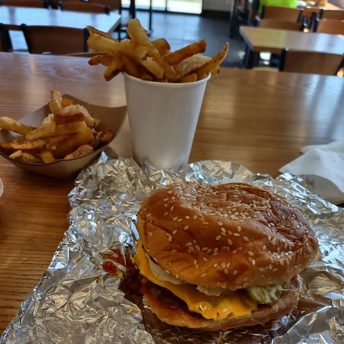 Little Cheese Burger Combo