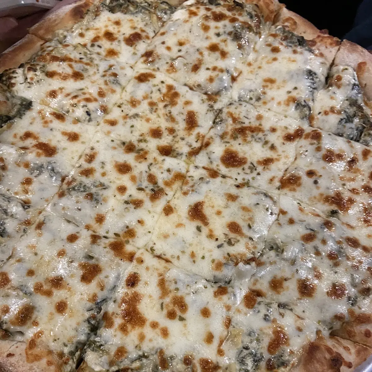 Spinach Artichoke Pizza