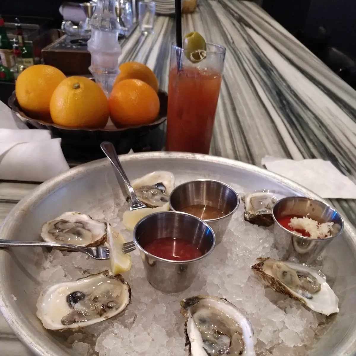 Blue Point Oysters
