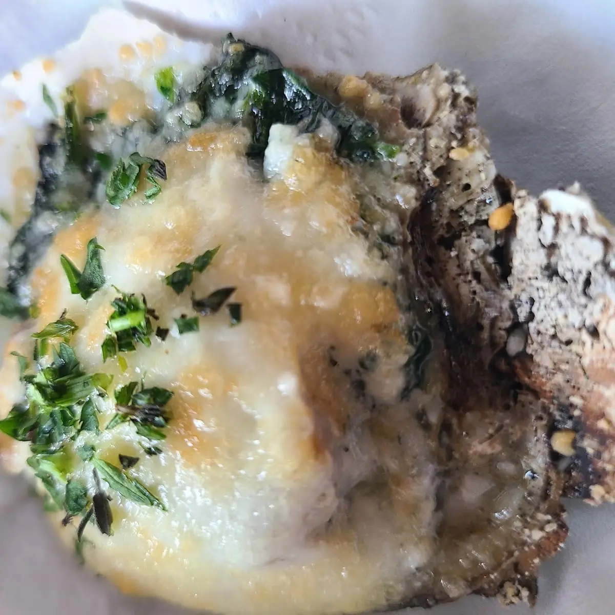 Oysters Rockefeller