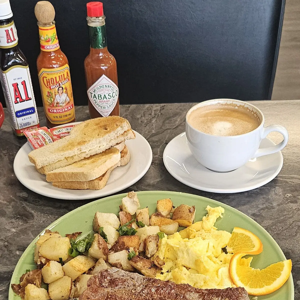 New York Steak & Eggs