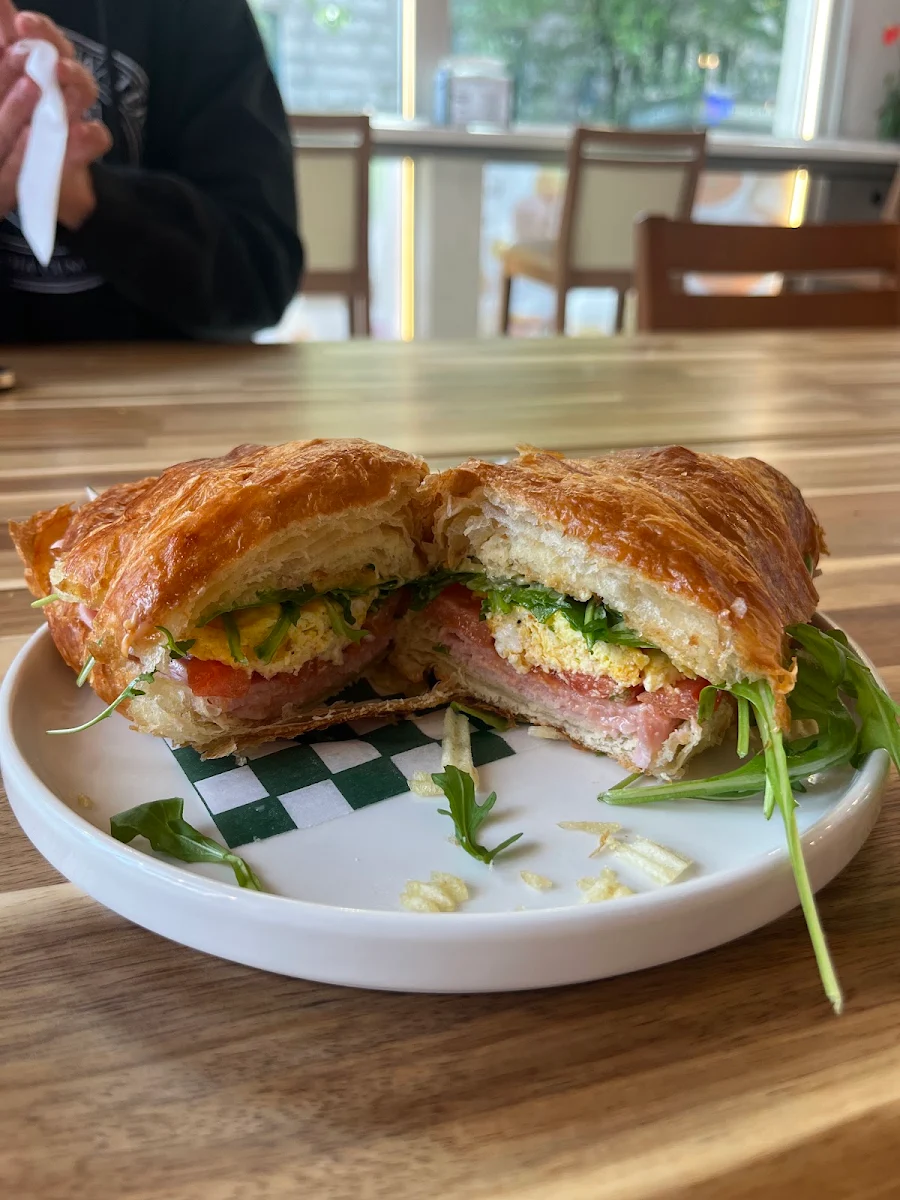 Pistachio Supreme Croissant, Awesome Bagel & Café