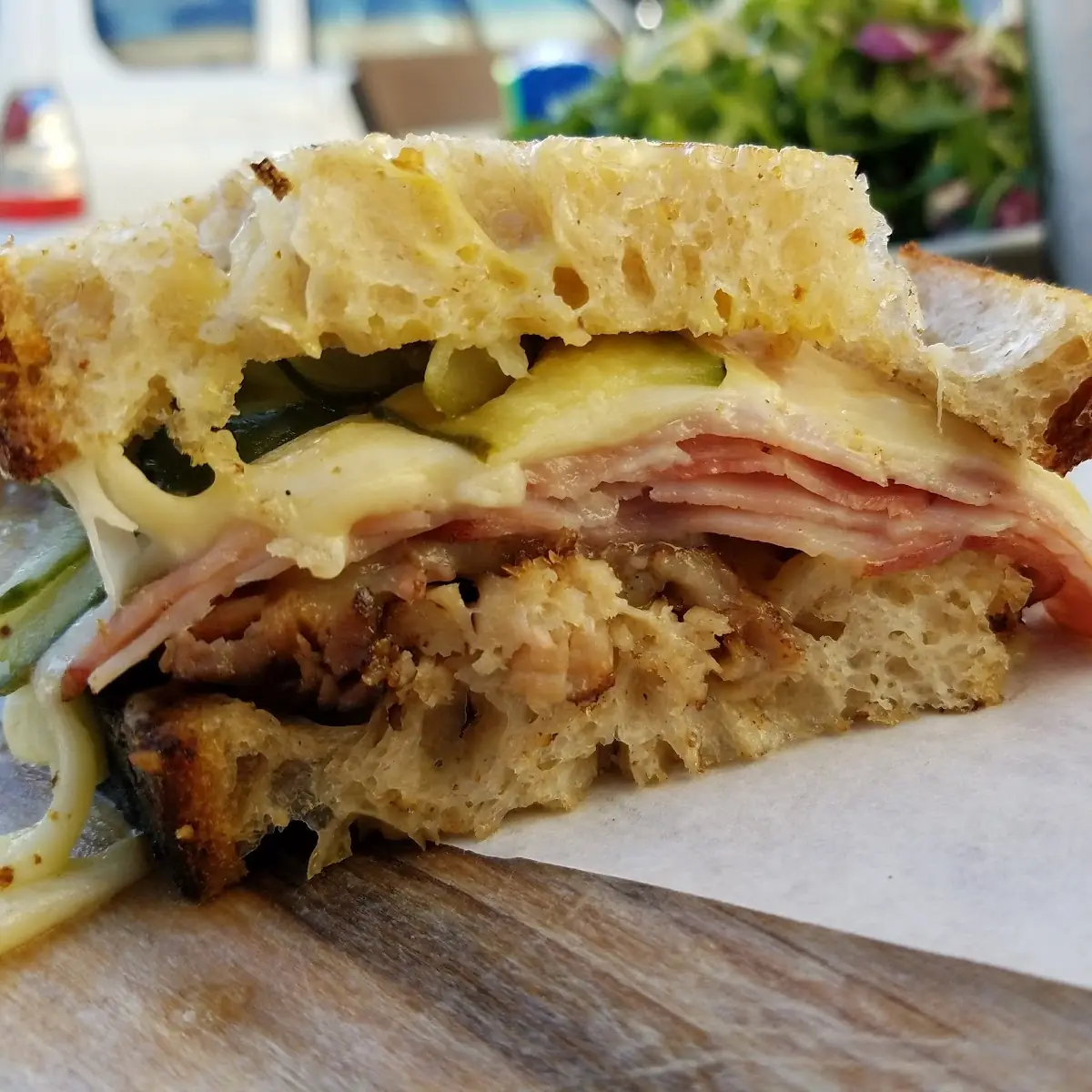 Pork Belly Cubano Sandwich