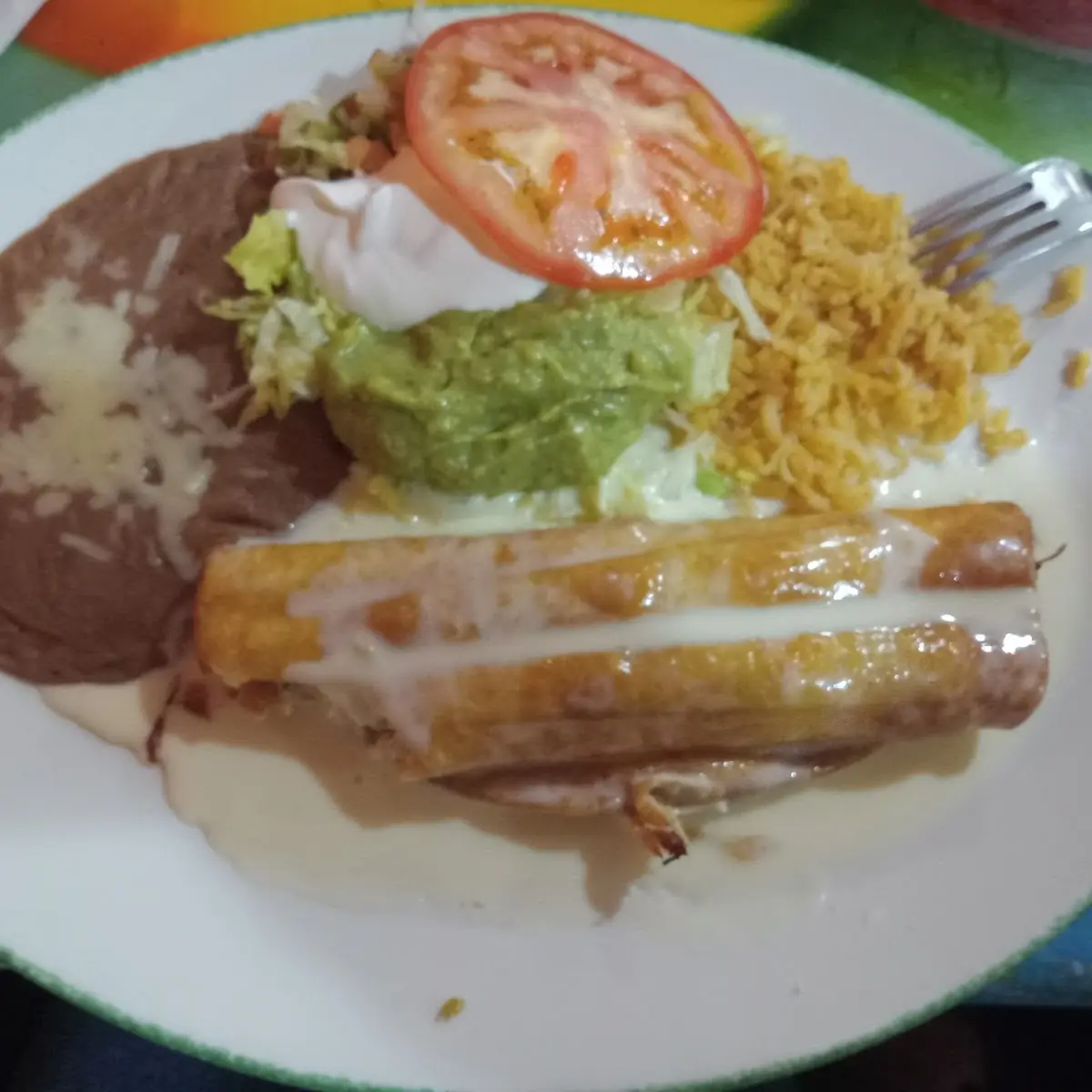 Chimichanga Dinner