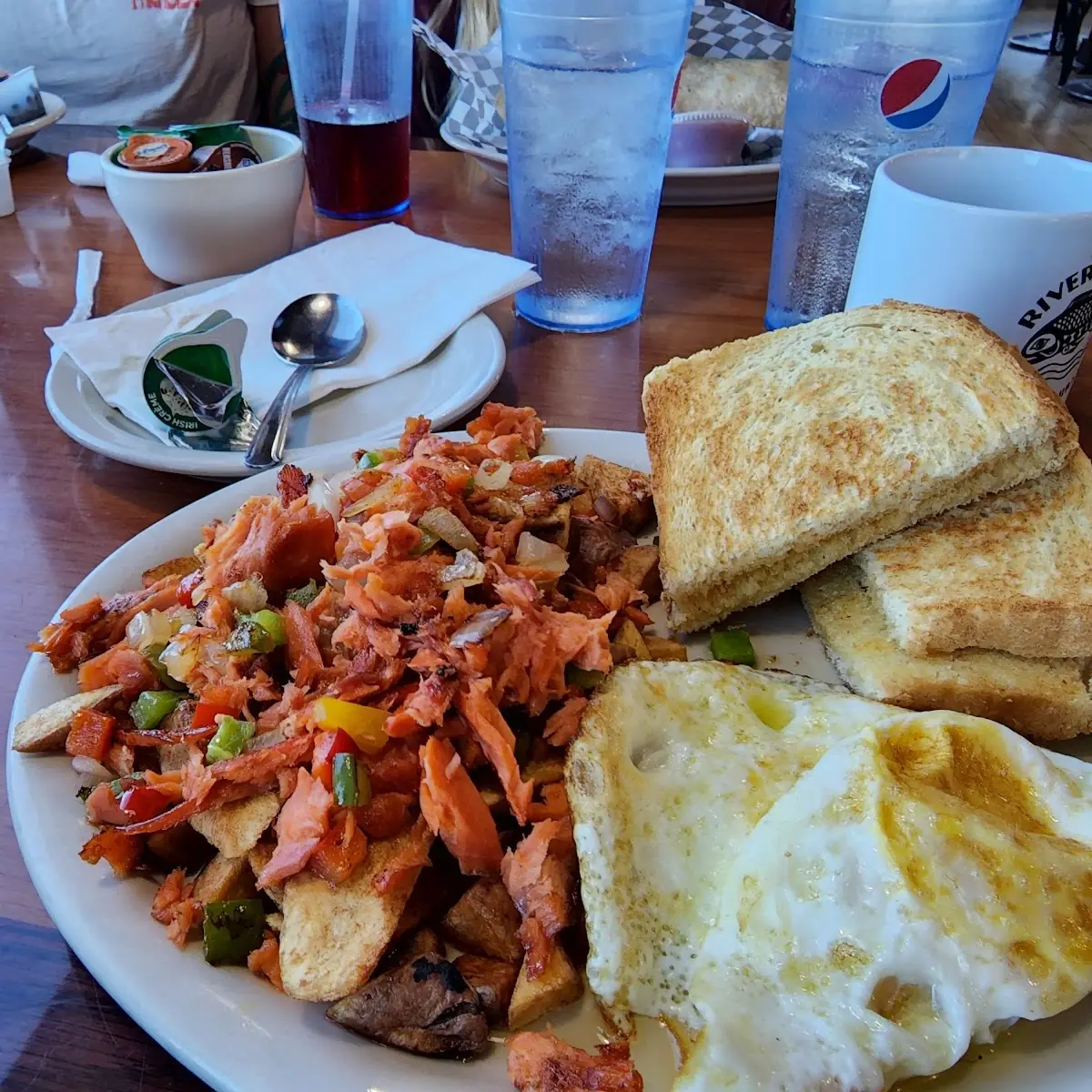 Smoked Salmon Hash